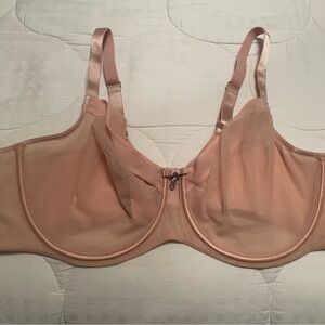 Curvy Couture Blush Unlined Underwire Bra